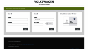 What Volkswagen-net.de website looked like in 2021 (3 years ago)