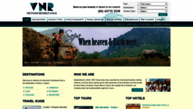 What Vnrtravel.com website looked like in 2021 (3 years ago)