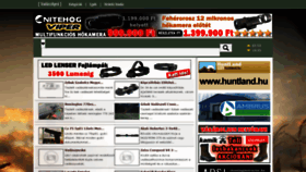 What Vadaszapro.net website looked like in 2021 (3 years ago)