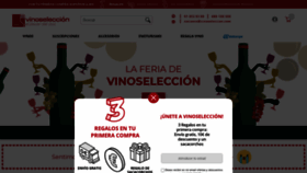 What Vinoseleccion.com website looked like in 2021 (3 years ago)
