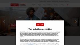 What Velux.fr website looked like in 2021 (3 years ago)