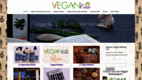 What Vegancasa.com website looked like in 2021 (3 years ago)