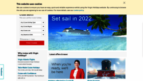 What Virginholidayscruises.co.uk website looked like in 2021 (3 years ago)