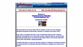 What Vietamerican.com website looked like in 2021 (3 years ago)