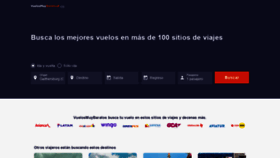 What Vuelosmuybaratos.com website looked like in 2021 (3 years ago)