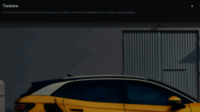 What Volkswagen.fi website looked like in 2021 (4 years ago)