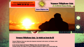 What Voyance-amour-eternel.com website looked like in 2021 (3 years ago)