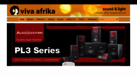 What Vivaafrika.co.za website looked like in 2021 (3 years ago)