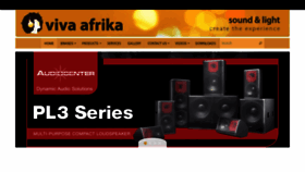 What Vivaafrika.co.za website looked like in 2021 (5 years ago)
