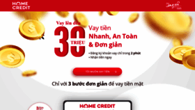 What Vaytienmat.homecredit.vn website looked like in 2021 (3 years ago)