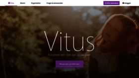 What Vitus-adoptie.be website looked like in 2021 (3 years ago)