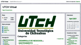What Virtual.utch.edu.mx website looked like in 2021 (3 years ago)