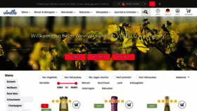 What Vinello.de website looked like in 2021 (3 years ago)