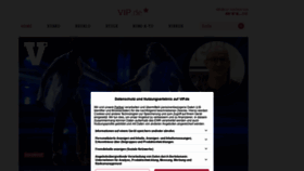 What Vip.de website looked like in 2021 (3 years ago)