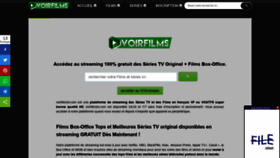 What Voirfilmstv.com website looked like in 2021 (3 years ago)
