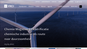 What Vnci.nl website looked like in 2021 (4 years ago)