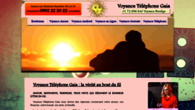 What Voyance-telephone-gaia.com website looked like in 2021 (2 years ago)