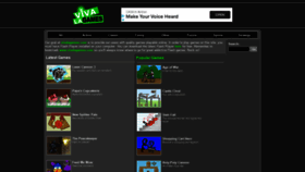What Vivalagames.com website looked like in 2021 (2 years ago)