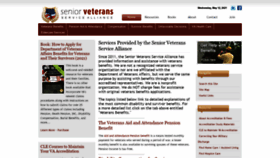 What Veteransaidbenefit.org website looked like in 2021 (2 years ago)