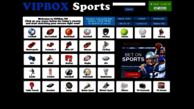 What Vipbox.co website looked like in 2021 (2 years ago)