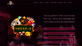 What Vegas-x.net website looked like in 2021 (4 years ago)