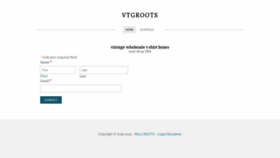 What Vtgroots.com website looked like in 2021 (2 years ago)