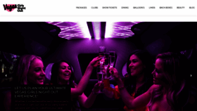 What Vegasgirlsnightout.com website looked like in 2021 (2 years ago)