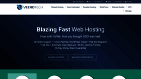 What Veerotech.net website looked like in 2021 (2 years ago)