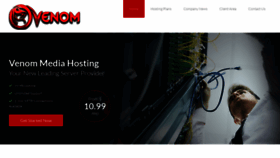 What Venomhosting.services website looked like in 2021 (2 years ago)
