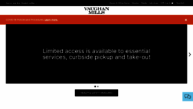 What Vaughanmills.com website looked like in 2021 (2 years ago)