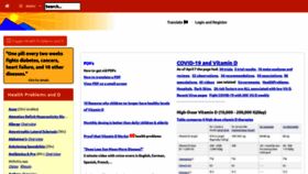 What Vitamindwiki.com website looked like in 2021 (2 years ago)