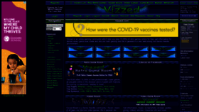 What Vizzed.com website looked like in 2021 (2 years ago)