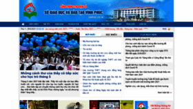 What Vinhphuc.edu.vn website looked like in 2021 (2 years ago)