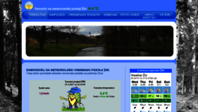 What Vreme-ziri.si website looked like in 2021 (2 years ago)