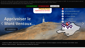 What Ventouxprovence.fr website looked like in 2021 (4 years ago)