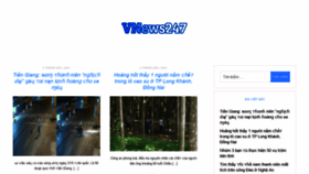 What Vnews247.com website looked like in 2021 (2 years ago)