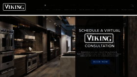 What Vikingrange.com website looked like in 2021 (2 years ago)