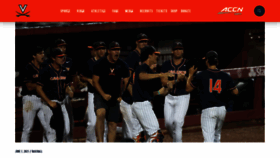 What Virginiasports.com website looked like in 2021 (2 years ago)