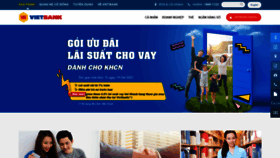 What Vietbank.com.vn website looked like in 2021 (2 years ago)