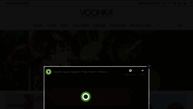 What Voonka.com website looked like in 2021 (2 years ago)