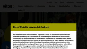 What Vitos.de website looked like in 2021 (2 years ago)
