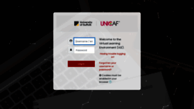 What Vle-uos.unicaf.org website looked like in 2021 (4 years ago)