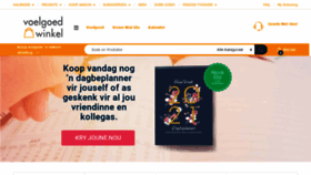 What Voelgoedwinkel.co.za website looked like in 2021 (2 years ago)
