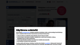 What Vuokraovi.com website looked like in 2021 (2 years ago)