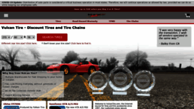 What Vulcantire.com website looked like in 2021 (2 years ago)