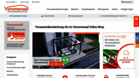 What Venomenaal.de website looked like in 2021 (2 years ago)