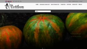 What Vertiloom.com website looked like in 2021 (2 years ago)