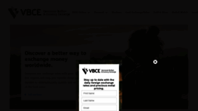 What Vbce.ca website looked like in 2021 (2 years ago)