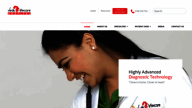 What Vediclifecare.com website looked like in 2021 (3 years ago)