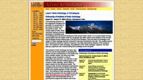 What Vedicastro.com website looked like in 2021 (2 years ago)